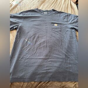 Carhartt Men's Dark Gray Long Sleeve Tee